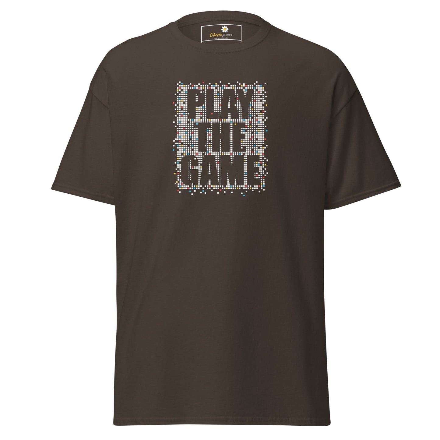 Art T-shirt Design Tee • Man / Woman • [s-xl] - Dark Chocolate / s