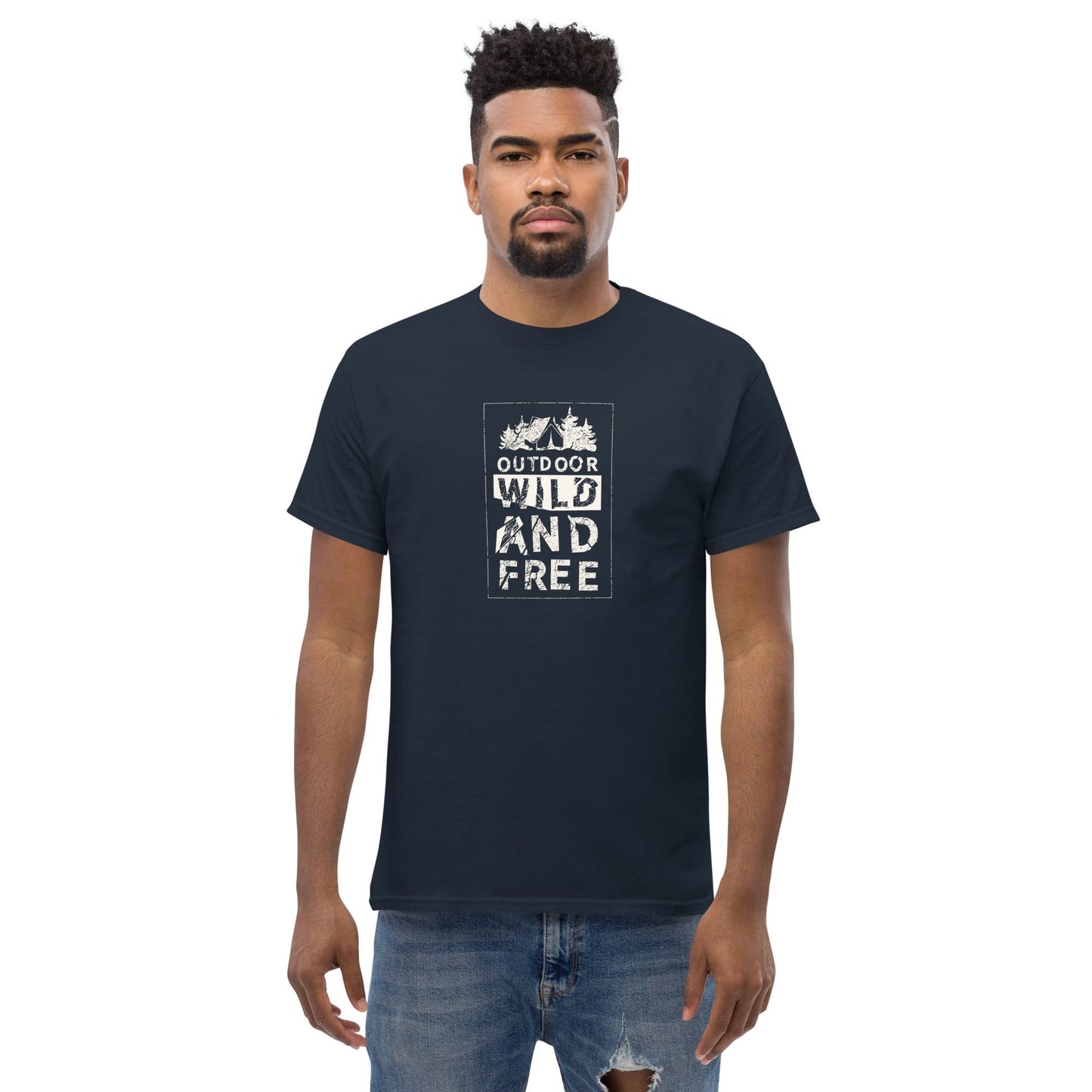Art T-shirt Design Tee • Men / Women • [2xl-5xl] - Navy / 2xl