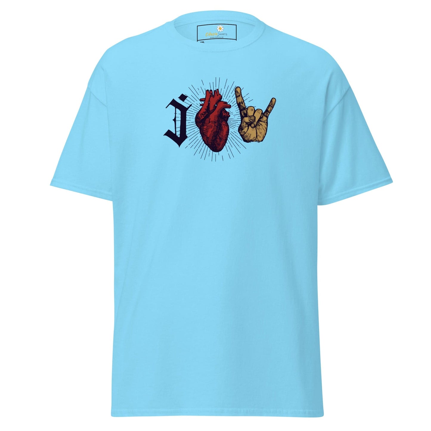 Art T-shirt Design Tee • Men / Women • [2xl-5xl] - Sky / 2xl