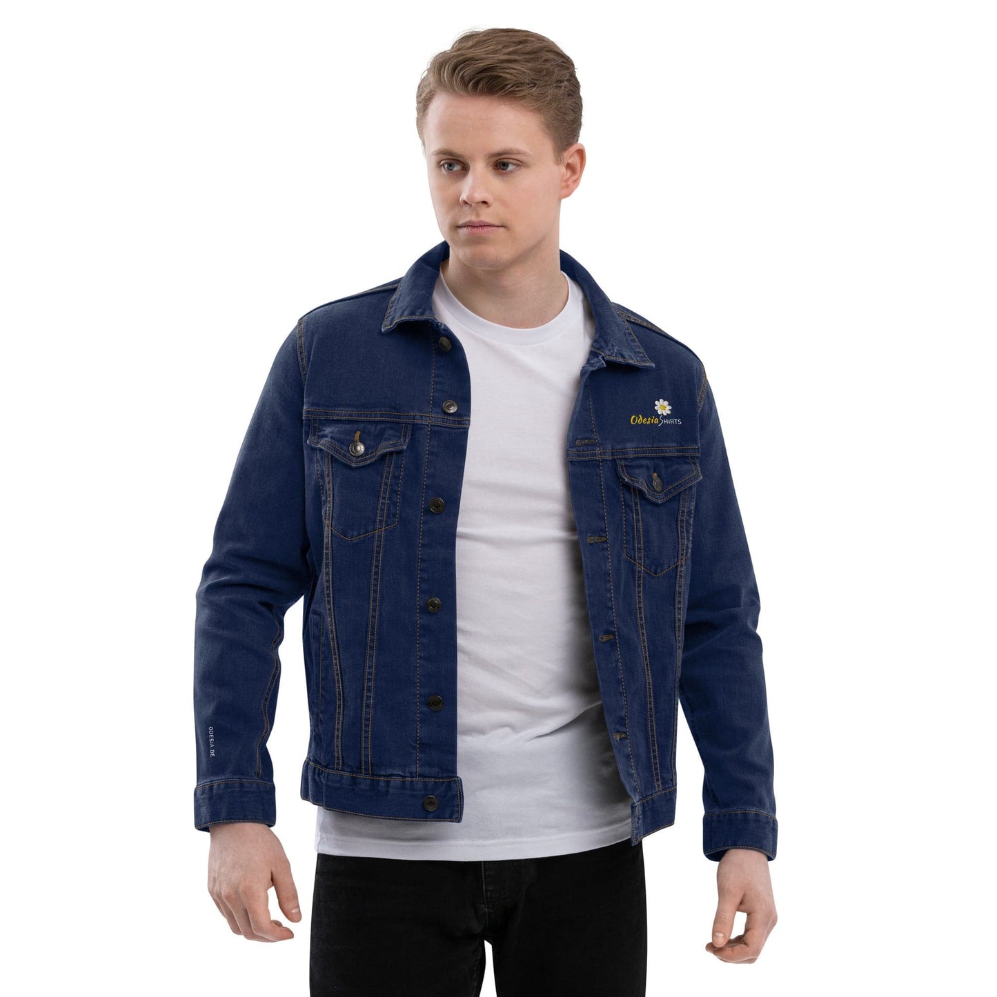 Odesia’s Unisex denim jacket