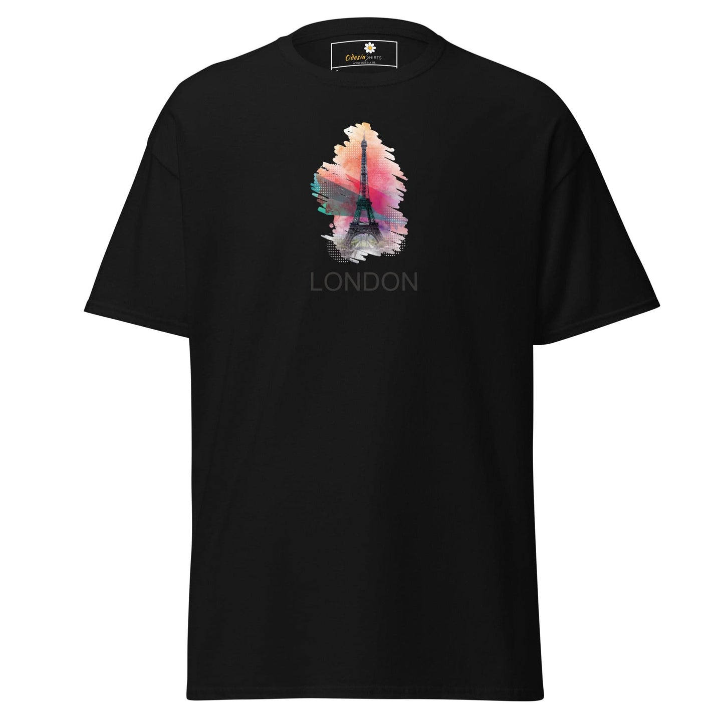 Unisex classic tee - COUNTRY LONDON PARIS - REGULAR - Black / S