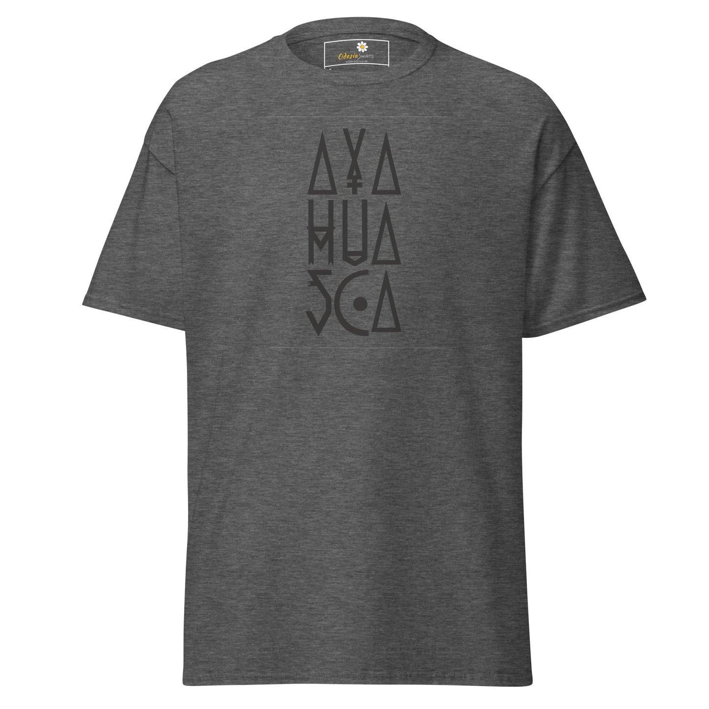 Unisex classic t-shirt - MYSTIC AYAHUASCA - REGULAR - Dark Heather / S