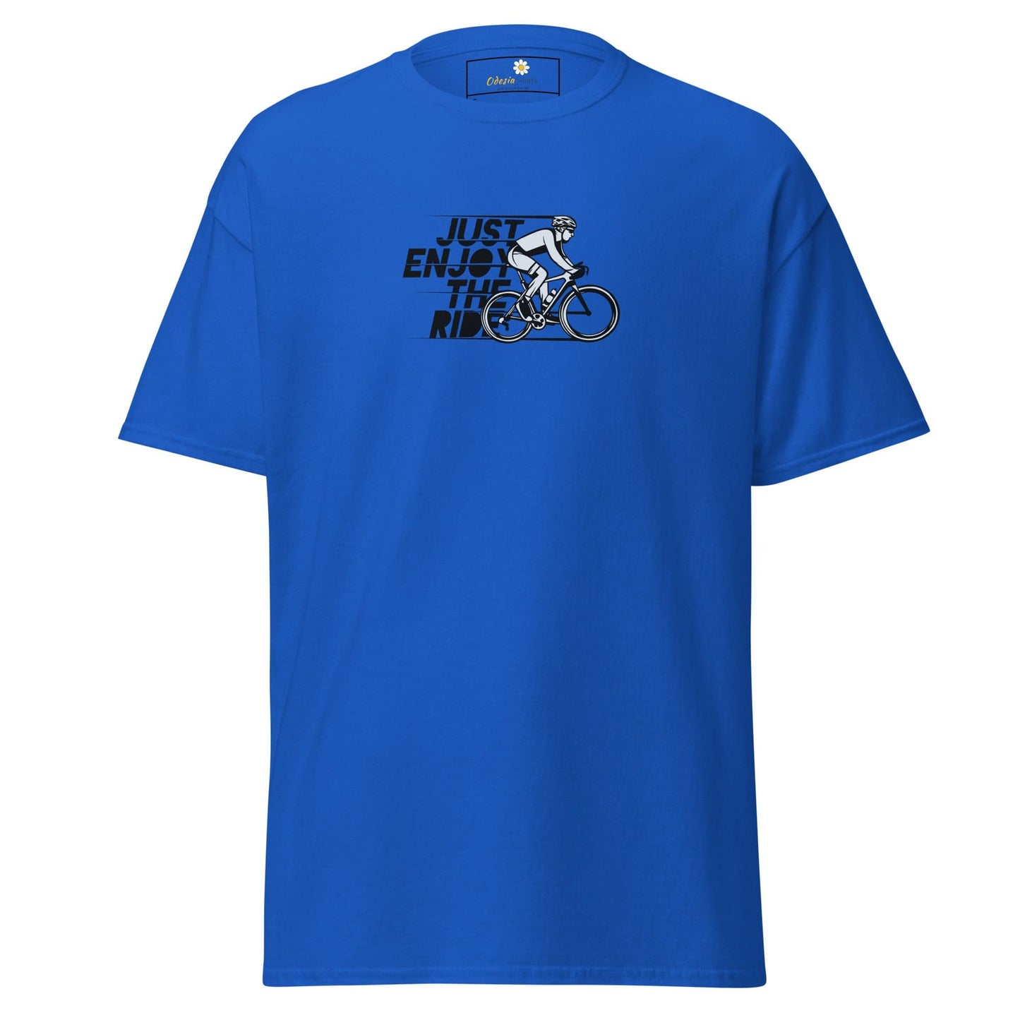Unisex classic tee - SPORT ENJOY THE RIDE - REGULAR - Royal / S