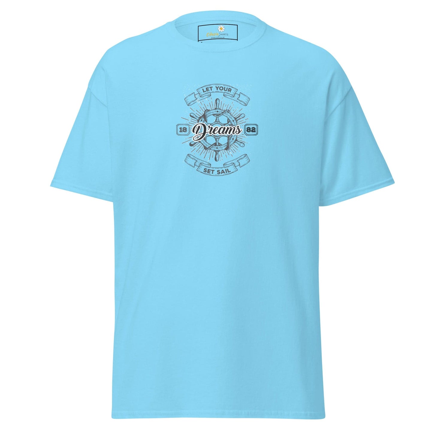Unisex classic tee - MISC DREAMS SET SAIL - REGULAR - Sky / S