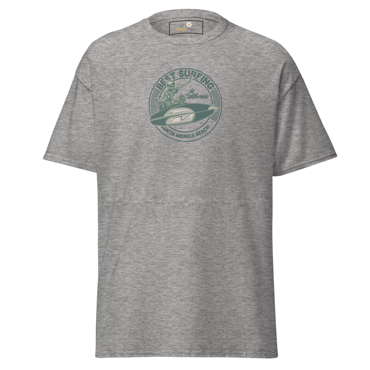 Unisex classic t-shirt - SPORT BEST SURFING - REGULAR - Sport Grey / S
