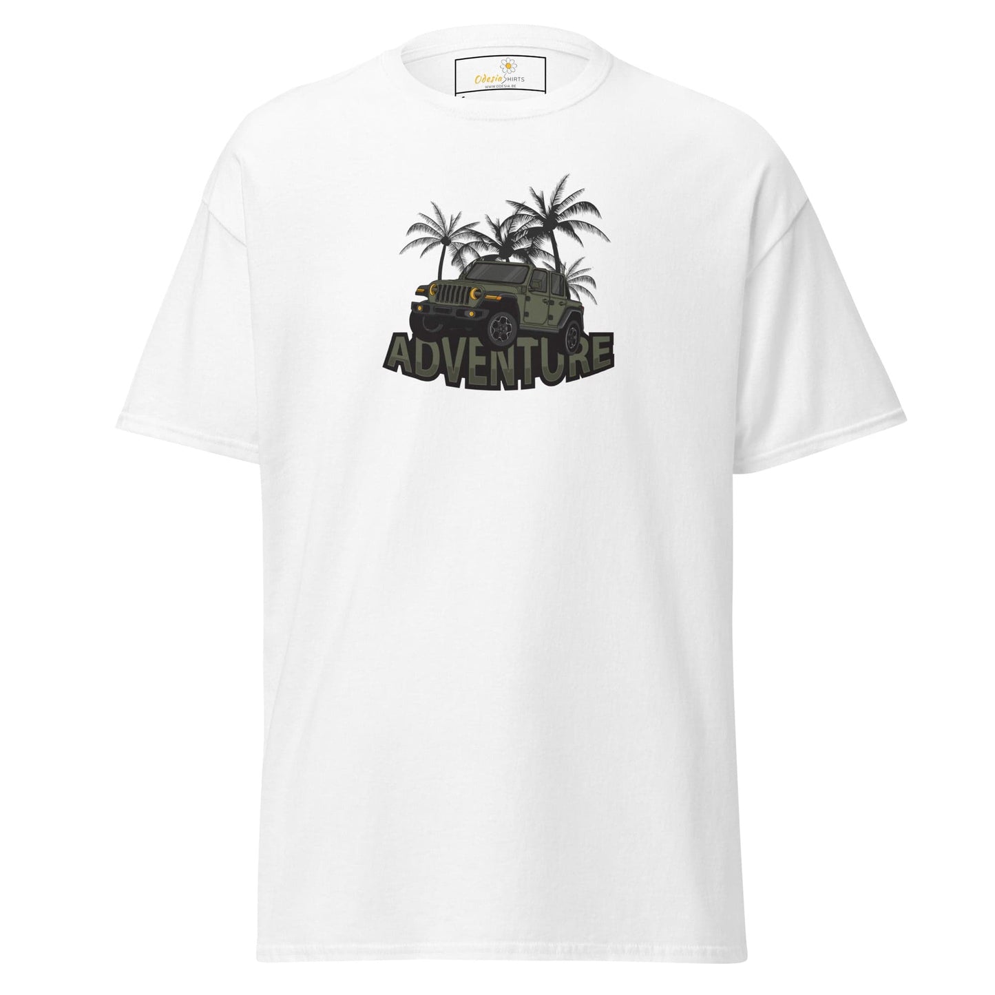 Unisex classic tee - ADVENTURE 4X4 - REGULAR - White / S