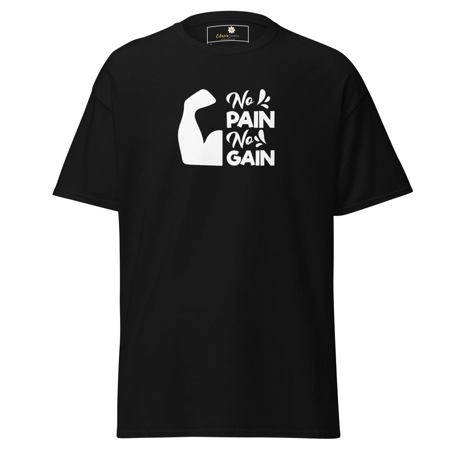 Unisex classic t-shirt - SPORT BIG MUSCLES - REGULAR - Black / S
