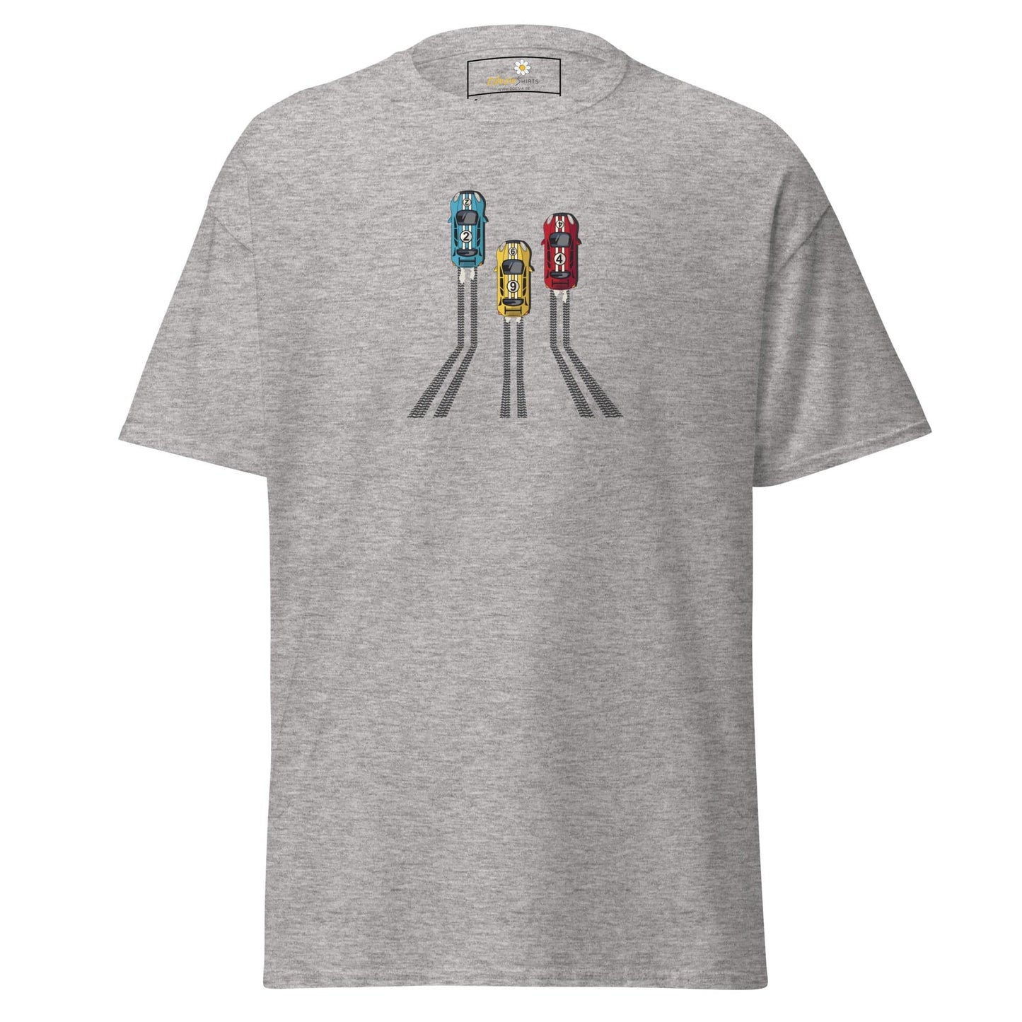 Unisex classic t-shirt - SPORT RACING CARS - REGULAR - Sport Grey / S